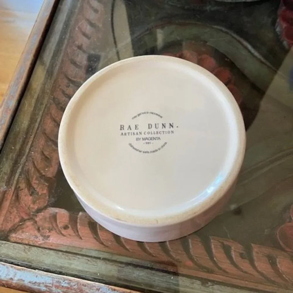 RAE DUNN “SIP” Small Pet Dog Cat Water Bowl - Artisan Collection